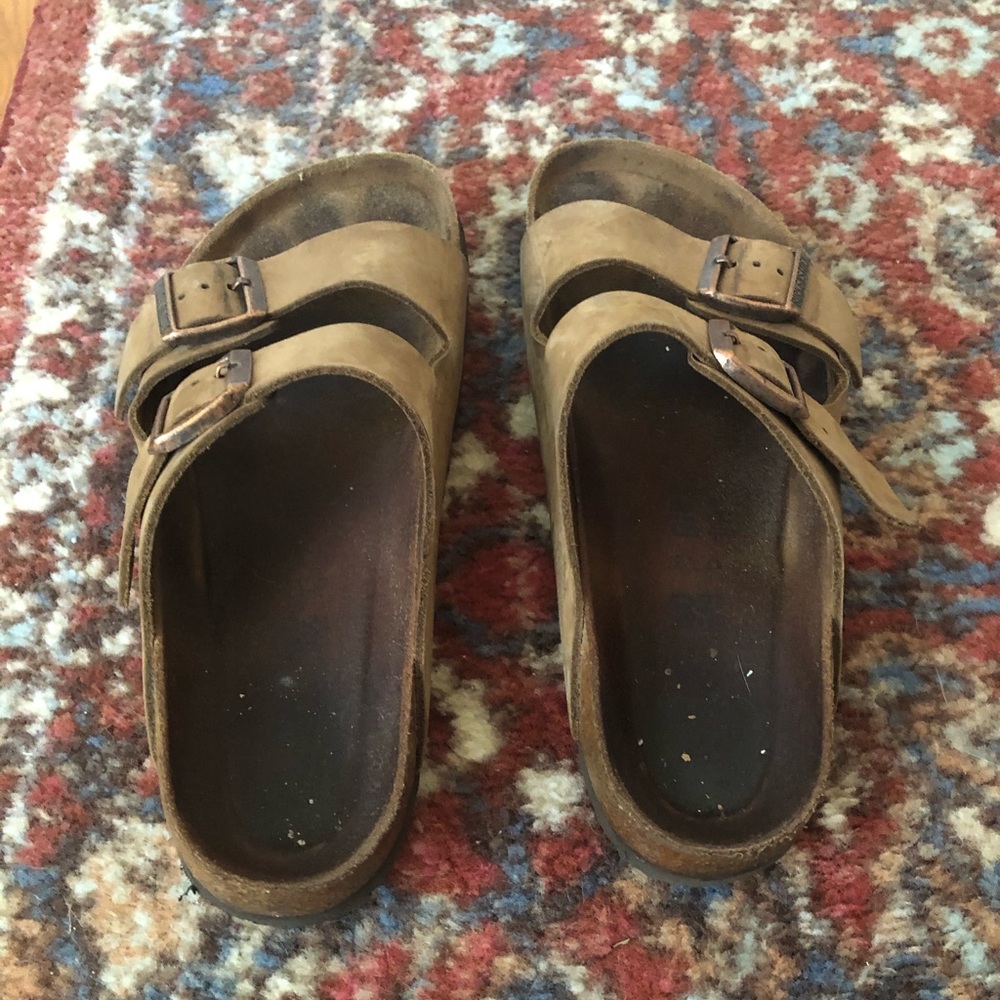 Birkenstock Arizona Softbed Oiled Leather Tobacco - Picture 3 of 5